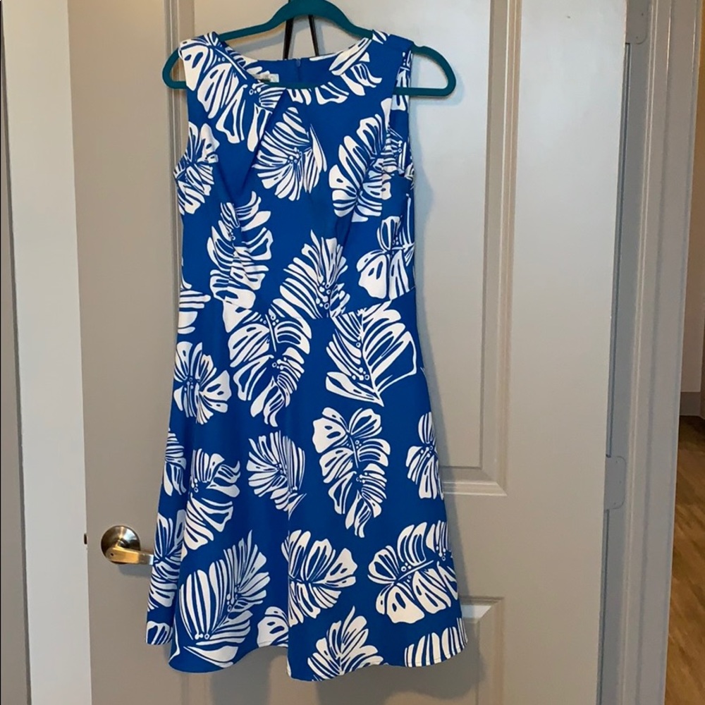 Dress barn blue dress